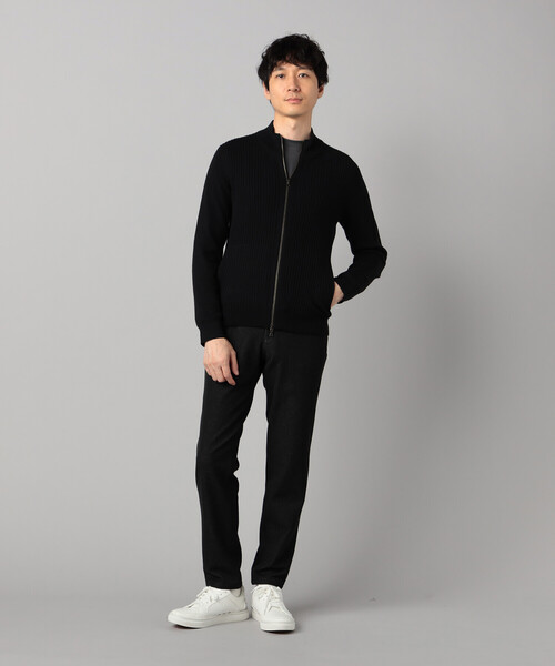 COMME CA MEN（コムサメン）の「「FILIVIVI」ドライバーズニット（カーディガン/ボレロ・メンズ・ブラック/ライトグレー/ベージュ/ネイビー・L/M）」の9枚目の写真