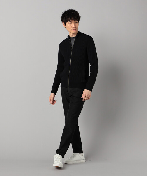 COMME CA MEN（コムサメン）の「「FILIVIVI」ドライバーズニット（カーディガン/ボレロ・メンズ・ブラック/ライトグレー/ベージュ/ネイビー・L/M）」の10枚目の写真