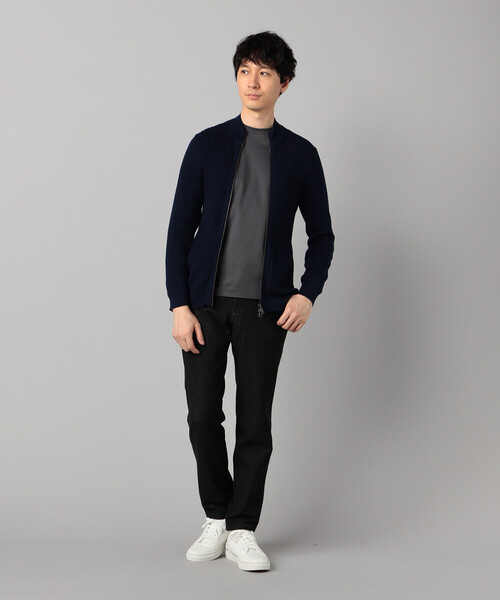 COMME CA MEN（コムサメン）の「「FILIVIVI」ドライバーズニット（カーディガン/ボレロ・メンズ・ブラック/ライトグレー/ベージュ/ネイビー・L/M）」の13枚目の写真