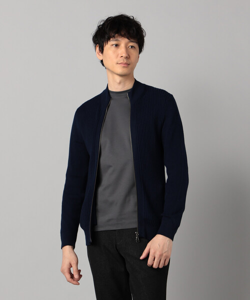 COMME CA MEN（コムサメン）の「「FILIVIVI」ドライバーズニット（カーディガン/ボレロ・メンズ・ブラック/ライトグレー/ベージュ/ネイビー・L/M）」の16枚目の写真