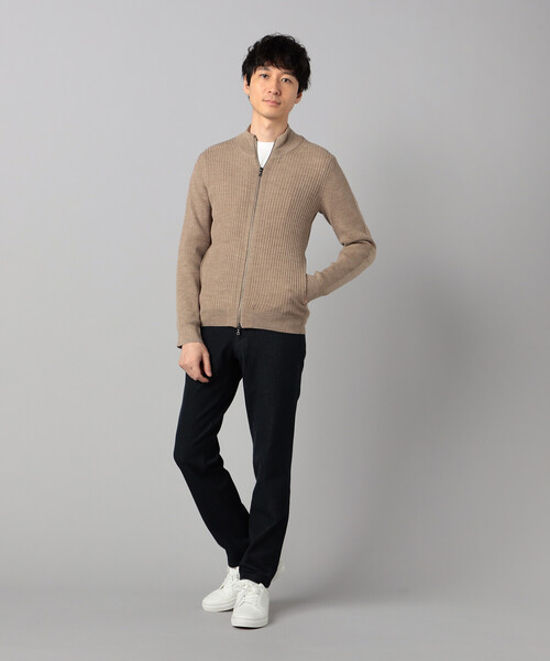 COMME CA MEN（コムサメン）の「「FILIVIVI」ドライバーズニット（カーディガン/ボレロ・メンズ・ブラック/ライトグレー/ベージュ/ネイビー・L/M）」の17枚目の写真