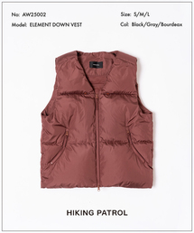 EDIFICE（エディフィス）の「HIKING PATROL (ハイキング・パトロール) ELEMENT DOWN VEST AW25002（その他アウター・メンズ）」