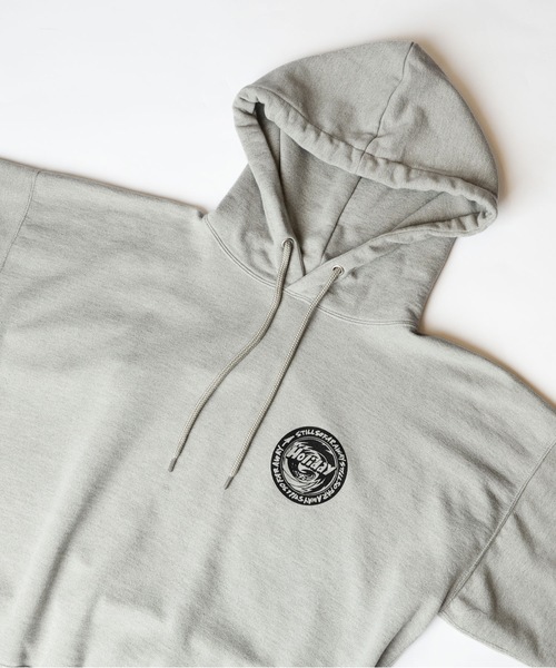 HOLIDAY（ホリデイ）の「POLYCON SWEAT HOODIE (EN ROUTE) ポリコンスウェットフーディ (アンルート)（パーカー・レディース・ダークネイビー/ヘザーグレー・ONE SIZE）」の13枚目の写真