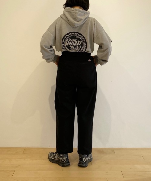 HOLIDAY（ホリデイ）の「POLYCON SWEAT HOODIE (EN ROUTE) ポリコンスウェットフーディ (アンルート)（パーカー・レディース・ダークネイビー/ヘザーグレー・ONE SIZE）」の11枚目の写真