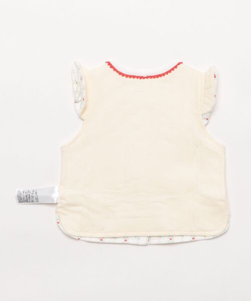 moimoln（モイモルン）の「【リバーシブル】リボンロゼットガーデンパデットベスト（ベスト・キッズ・レッド・80ｃｍ/90cm/100cm/110cm）」の8枚目の写真
