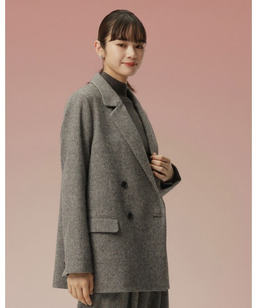 セール】【セットアップ対応】【秋冬】2釦1掛けジャコット（スーツ