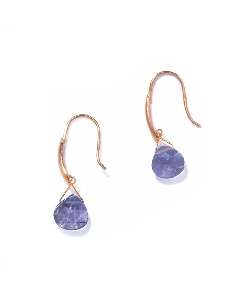 les bonbon(ルボンボン)の「【les bonbon】serendip pierce/セレンディップ ピアス(ピアス(両耳用)・レディース・イエローゴールド/ピンク系その他/グリーン系その他/ブルー系その他/ピンク系その他2/ホワイト系その他/パープル系その他・FREE)」の4枚目の写真