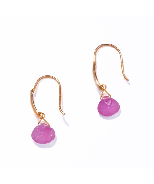 les bonbon(ルボンボン)の「【les bonbon】serendip pierce/セレンディップ ピアス(ピアス(両耳用)・レディース・イエローゴールド/ピンク系その他/グリーン系その他/ブルー系その他/ピンク系その他2/ホワイト系その他/パープル系その他・FREE)」の16枚目の写真