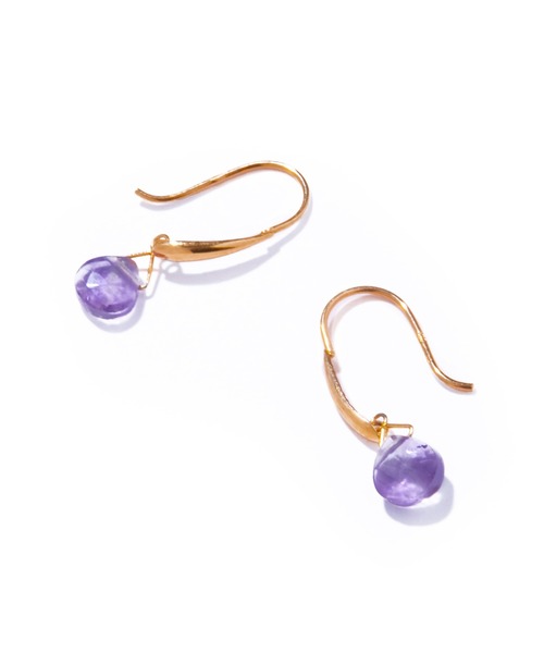 les bonbon(ルボンボン)の「【les bonbon】serendip pierce/セレンディップ ピアス(ピアス(両耳用)・レディース・イエローゴールド/ピンク系その他/グリーン系その他/ブルー系その他/ピンク系その他2/ホワイト系その他/パープル系その他・FREE)」の14枚目の写真