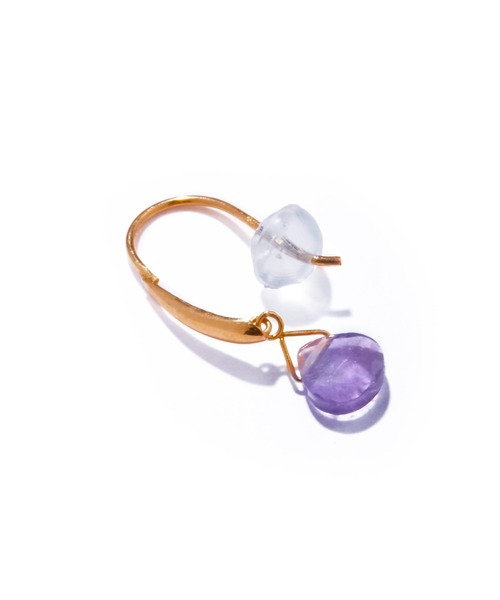 les bonbon(ルボンボン)の「【les bonbon】serendip pierce/セレンディップ ピアス(ピアス(両耳用)・レディース・イエローゴールド/ピンク系その他/グリーン系その他/ブルー系その他/ピンク系その他2/ホワイト系その他/パープル系その他・FREE)」の15枚目の写真