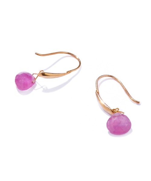les bonbon(ルボンボン)の「【les bonbon】serendip pierce/セレンディップ ピアス(ピアス(両耳用)・レディース・イエローゴールド/ピンク系その他/グリーン系その他/ブルー系その他/ピンク系その他2/ホワイト系その他/パープル系その他・FREE)」の17枚目の写真