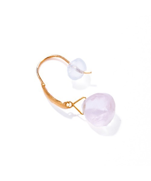 les bonbon(ルボンボン)の「【les bonbon】serendip pierce/セレンディップ ピアス(ピアス(両耳用)・レディース・イエローゴールド/ピンク系その他/グリーン系その他/ブルー系その他/ピンク系その他2/ホワイト系その他/パープル系その他・FREE)」の22枚目の写真