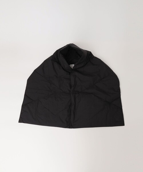 NANGA:〈手洗い可能〉ダウン ポンチョ マフラー（ストール/ショール