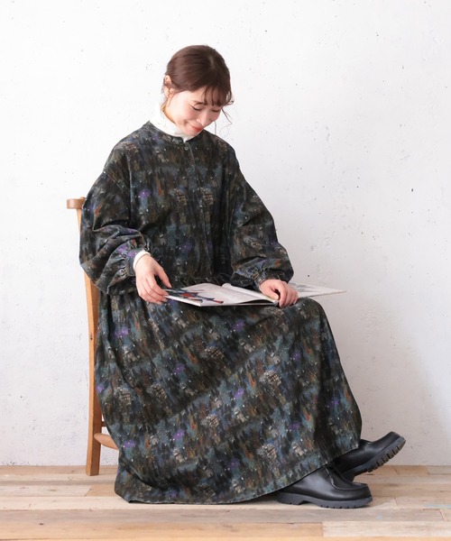 静かな雪夜のワンピース（ワンピース）｜soulberry（ソウルベリー）の