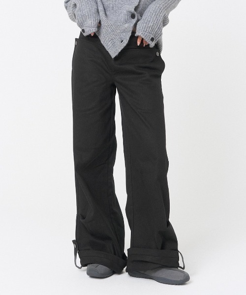 FLAP LAYERED WIDE PANTS（その他パンツ）｜Miseki SEOUL