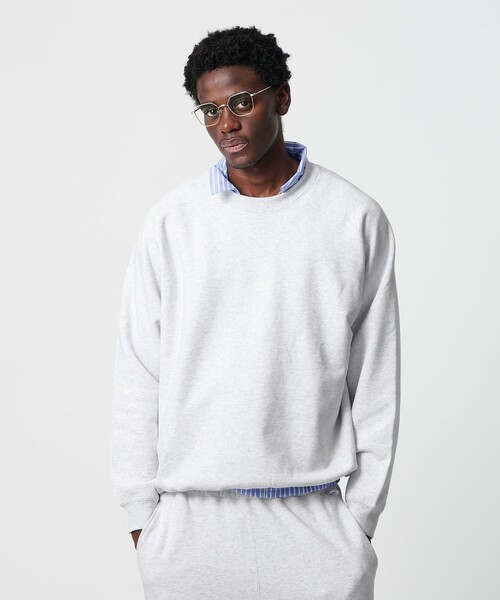 セール】SNAZZY フリーダムスリーブ クルーネック スウェット