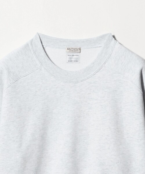 BEAUTY&YOUTH UNITED ARROWS（ビューティーアンドユースユナイテッドアローズ）の「SNAZZY フリーダムスリーブ クルーネック スウェット（スウェット・メンズ・ライトグレー/ブラック・XL/M/S/L）」の7枚目の写真