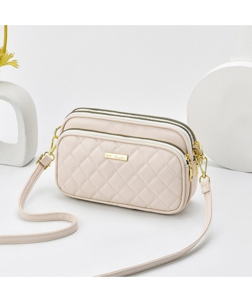 BACKYARD FAMILY(バックヤードファミリー)の「ショルダーバッグ kbag5519(ショルダーバッグ・レディース・イエロー/ミント/レッド/ブラック/ダークグリーン/ホワイト/サーモンピンク/ピンク・FREE)」の2枚目の写真