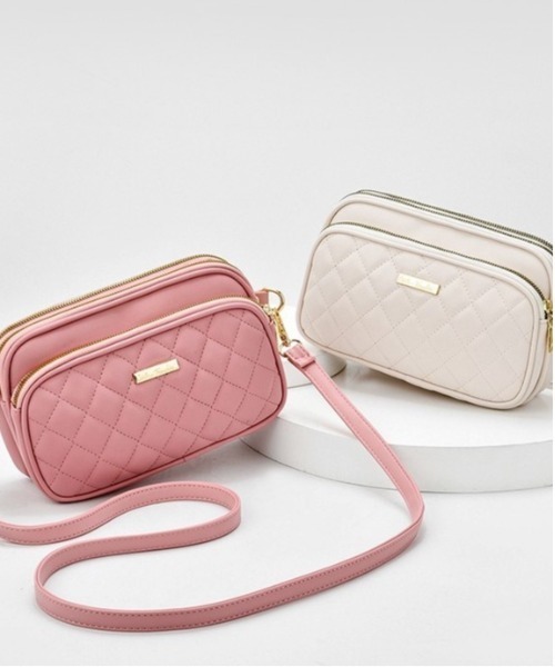 BACKYARD FAMILY(バックヤードファミリー)の「ショルダーバッグ kbag5519(ショルダーバッグ・レディース・イエロー/ミント/レッド/ブラック/ダークグリーン/ホワイト/サーモンピンク/ピンク・FREE)」の12枚目の写真