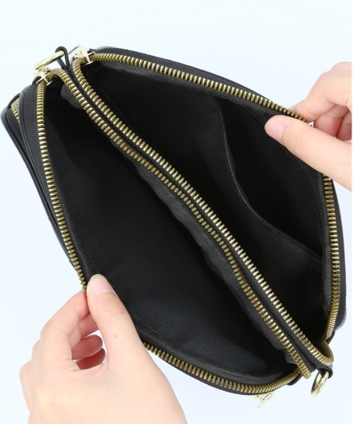 BACKYARD FAMILY(バックヤードファミリー)の「ショルダーバッグ kbag5519(ショルダーバッグ・レディース・イエロー/ミント/レッド/ブラック/ダークグリーン/ホワイト/サーモンピンク/ピンク・FREE)」の20枚目の写真