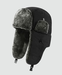 NOWLE（ノウル）の「【NOWLE】内キルティング フェイクファー フライトキャップ（キャップ）」