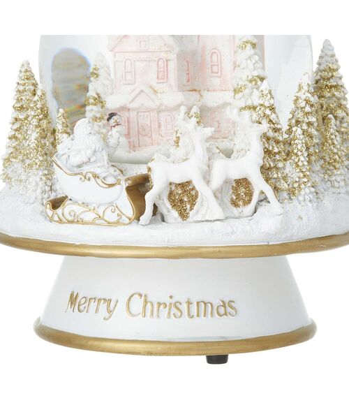 セール】スノードーム ツリータウン XL ピンク（インテリア雑貨