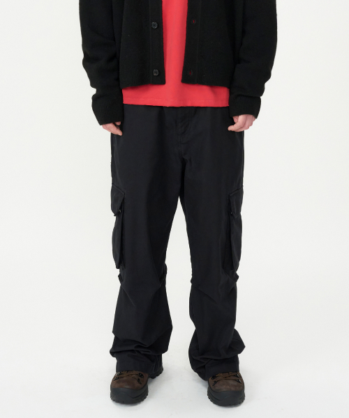 INSILENCE(インサイロンス)の「ヴィンテージコンバットカーゴパンツ2 BLACK(デニムパンツ・レディース・その他・SMALL/MEDIUM/LARGE)」の1枚目の写真