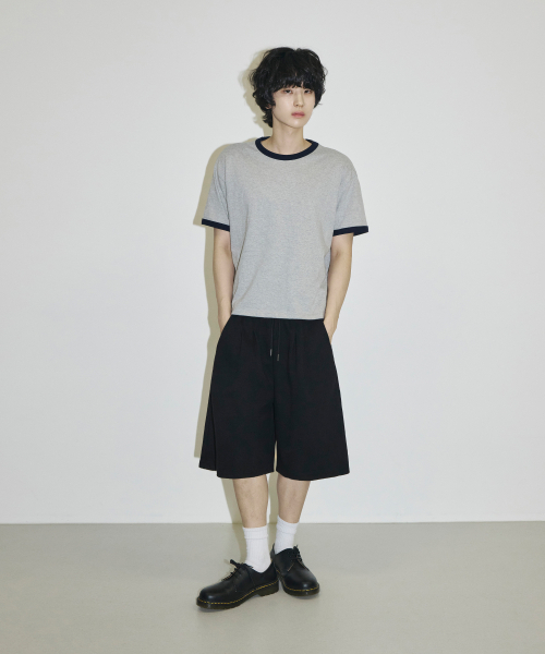 SIGNATURE（シグネチャ）の「ツータックレギュラーバミューダトレーニングパンツ[ブラック]（その他パンツ・レディース・その他・MEDIUM/LARGE）」の7枚目の写真