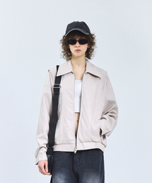 STANDARDERROR（スタンダードエラー）の「87-STAN149 ヘビープラケットレザージャケット アイボリー（ライダースジャケット）」