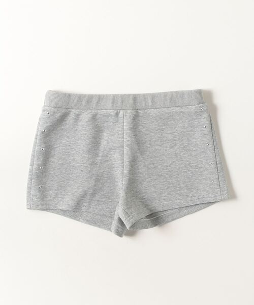 .KOM（ドットコム）の「A'GEM/9 × .kom 『.KOM/ドットケーオーエム』 サイドスタッズショートパンツ/（スウェットパンツ・レディース・グレー・FREE）」の12枚目の写真