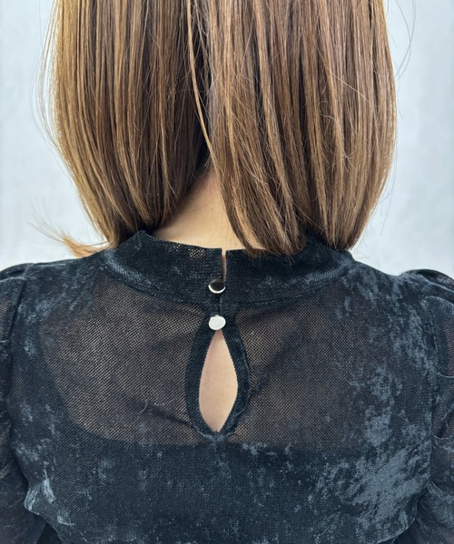 31 Sons de mode(トランテアン ソン ドゥ モード)の「2025秋冬新作 ベロア起毛シアートップス(Tシャツ/カットソー・レディース・ブラック/グレー/オフホワイト・フリ-)」の11枚目の写真