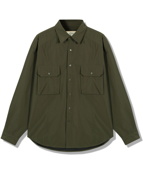 GUBIN（グビン）の「ナイロン マックス オーバーサイズ ポケットシャツ（シャツ/ブラウス・レディース・その他・MEDIUM/LARGE）」の2枚目の写真