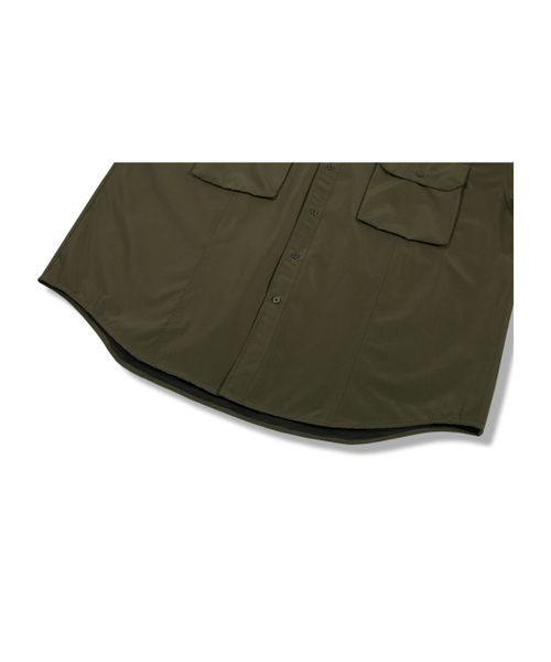 GUBIN（グビン）の「ナイロン マックス オーバーサイズ ポケットシャツ（シャツ/ブラウス・レディース・その他・MEDIUM/LARGE）」の5枚目の写真