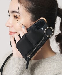 BEAUTY&amp;YOUTH  UNITED ARROWS スマホケース ブラック BEAUTY&YOUTH UNITED ARROWS / ビューティー&ユース ユナイテッド