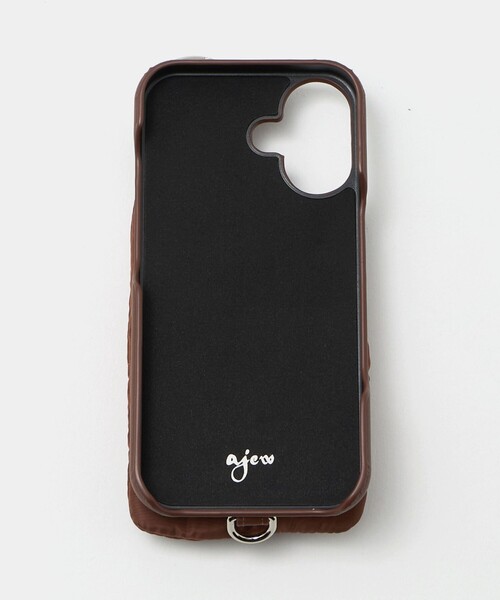 ajew（エジュー）の「＜ajew＞PUFFER iPhone16ケース（スマホケース/カバー・レディース・ブラウン系/ブラック/ライトブルー・FREE）」の20枚目の写真