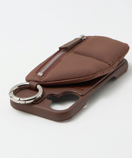 【新品】ajew PUFFER iPhone16 ケース ブラウン ajew＞PUFFER iPhone16ケース（スマホケース/カバー）｜ajew（エジュー