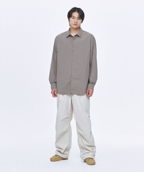 MUSINSA STANDARD（ムシンサスタンダード）の「[シティレジャー] CN ワイドベルトパラシュートパンツ [ダスティクリーム]（その他パンツ・メンズ・その他・40/42/29/33/28/30/32/34/36/38/26/27/31）」の13枚目の写真