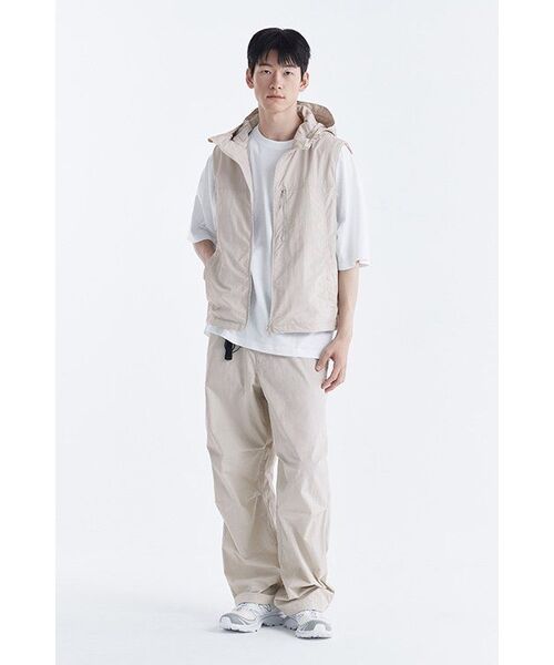 MUSINSA STANDARD（ムシンサスタンダード）の「[シティレジャー] CN ワイドベルトパラシュートパンツ [ダスティクリーム]（その他パンツ・メンズ・その他・40/42/29/33/28/30/32/34/36/38/26/27/31）」の14枚目の写真
