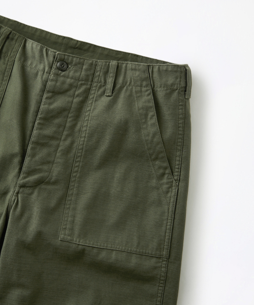 OUTSTANDING(アウトスタンディング)の「BACK SATIN FATIGUE PANTS(STRAIGHT FIT)_OLIVE GREEN(その他パンツ・メンズ・その他・SMALL/MEDIUM/LARGE)」の18枚目の写真