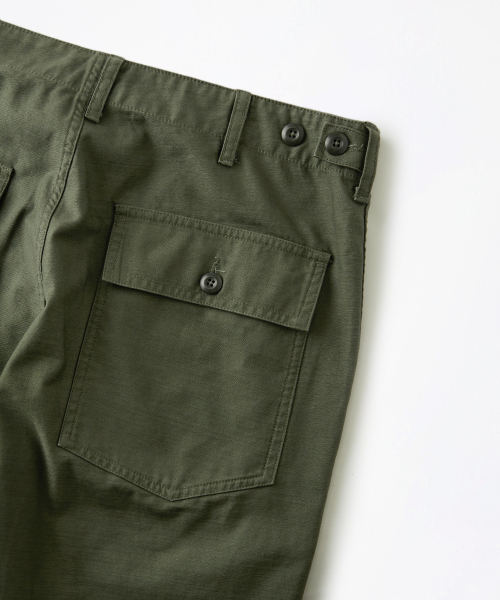 OUTSTANDING(アウトスタンディング)の「BACK SATIN FATIGUE PANTS(STRAIGHT FIT)_OLIVE GREEN(その他パンツ・メンズ・その他・SMALL/MEDIUM/LARGE)」の19枚目の写真