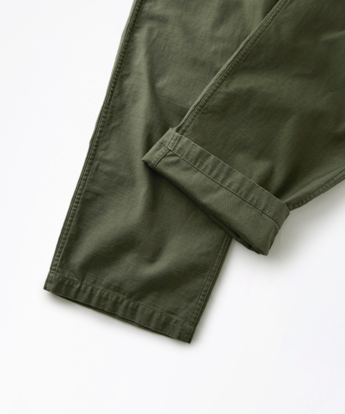 OUTSTANDING(アウトスタンディング)の「BACK SATIN FATIGUE PANTS(STRAIGHT FIT)_OLIVE GREEN(その他パンツ・メンズ・その他・SMALL/MEDIUM/LARGE)」の20枚目の写真