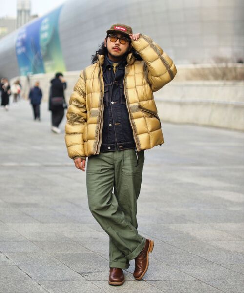 OUTSTANDING(アウトスタンディング)の「BACK SATIN FATIGUE PANTS(STRAIGHT FIT)_OLIVE GREEN(その他パンツ・メンズ・その他・SMALL/MEDIUM/LARGE)」の13枚目の写真