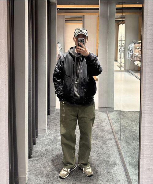 OUTSTANDING(アウトスタンディング)の「BACK SATIN FATIGUE PANTS(STRAIGHT FIT)_OLIVE GREEN(その他パンツ・メンズ・その他・SMALL/MEDIUM/LARGE)」の14枚目の写真