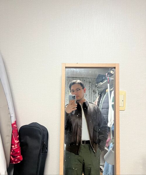 OUTSTANDING(アウトスタンディング)の「BACK SATIN FATIGUE PANTS(STRAIGHT FIT)_OLIVE GREEN(その他パンツ・メンズ・その他・SMALL/MEDIUM/LARGE)」の4枚目の写真