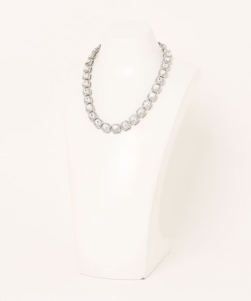JACKROSE（ジャックローズ）の「GA LARGE-DROP TENNIS NECKLACE（ネックレス・メンズ・クリア・FREE）」の2枚目の写真