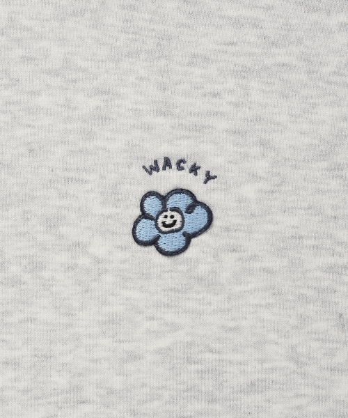 Wacky WiLLy(ワッキーウィリー)の「ウィメンズリリーワッペンクロップフードライトグレー(パーカー・レディース・その他・MEDIUM/LARGE/SMALL)」の5枚目の写真