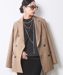 CHIC STYLE（シックスタイル）の「【セットアップ対応】ダブルテーラードジャケット＜大きいサイズ有＞シックスタイル（テーラードジャケット）」