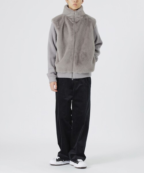 LOVELESS（ラブレス）の「コーデュロイワイドイージー（その他パンツ・メンズ・ブラック・S/M/L）」の6枚目の写真