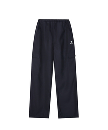 WIDE CARGO PANTS - DARK NAVY