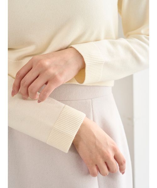 SNIDEL（スナイデル）の「ブローチ付きニットプルオーバー（ニット/セーター・レディース・グレー/イエロー/アイボリー/その他・F）」の20枚目の写真